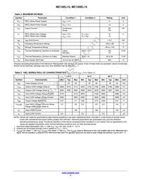 MC10EL15DR2G Datasheet Page 3