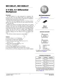 MC10EL57DR2 Datasheet Cover