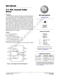MC10EL89DTR2G Datasheet Cover