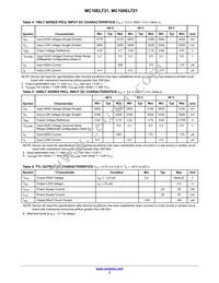 MC10ELT21DTR2G Datasheet Page 3
