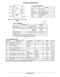MC10ELT28DTR2G Datasheet Page 2