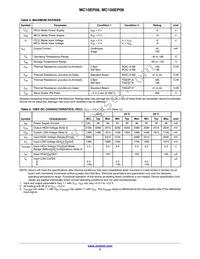 MC10EP08DTR2G Datasheet Page 3