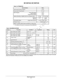 MC10EP446MNR4G Datasheet Page 5