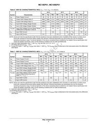 MC10EP51MNR4G Datasheet Page 4