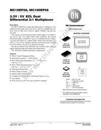 MC10EP56MNTXG Datasheet Cover