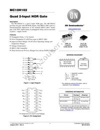 MC10H102PG Datasheet Cover