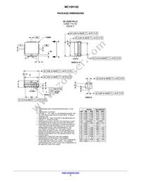 MC10H102PG Datasheet Page 3