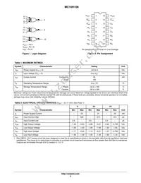 MC10H106PG Datasheet Page 2