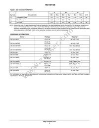 MC10H106PG Datasheet Page 3