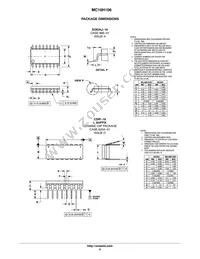 MC10H106PG Datasheet Page 5
