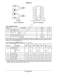 MC10H117PG Datasheet Page 2