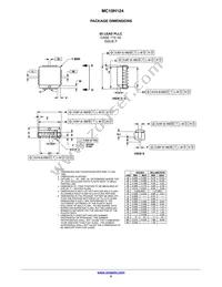 MC10H124MG Datasheet Page 5