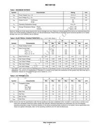 MC10H130PG Datasheet Page 2