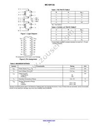 MC10H135PG Datasheet Page 2