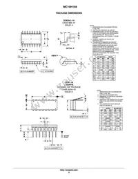 MC10H158PG Datasheet Page 5