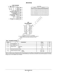 MC10H162PG Datasheet Page 2