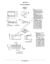 MC10H175PG Datasheet Page 6