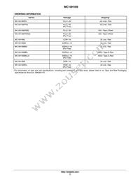 MC10H189PG Datasheet Page 3