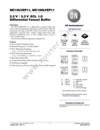 MC10LVEP11DTR2 Datasheet Cover