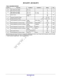 MC10LVEP11DTR2 Datasheet Page 3