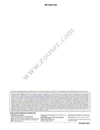 MC10SX1189DG Datasheet Page 6