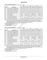 MC10SX1190DTR2G Datasheet Page 3
