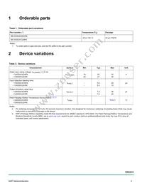 MC10XS3412DPNAR2 Datasheet Page 3