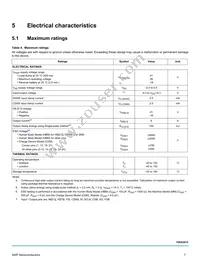 MC10XS3412DPNAR2 Datasheet Page 7