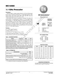 MC12080DR2G Datasheet Cover