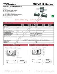 MC1230DIN Datasheet Cover