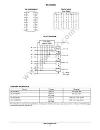 MC14008BDR2 Datasheet Page 2