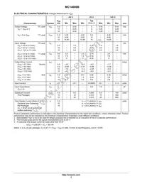 MC14008BDR2G Datasheet Page 3