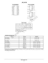 MC14015BFELG Datasheet Page 2