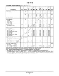 MC14016BFELG Datasheet Page 3
