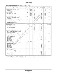 MC14016BFELG Datasheet Page 4