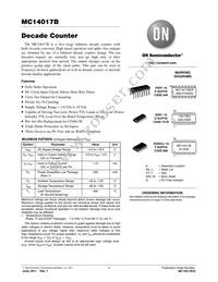 MC14017BFELG Datasheet Cover