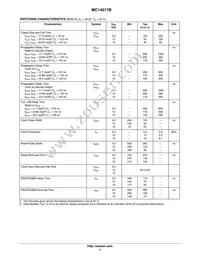 MC14017BFELG Datasheet Page 4