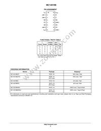 MC14018BDR2 Datasheet Page 2