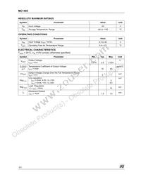 MC1403DT Datasheet Page 2