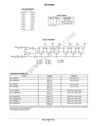 MC14040BFELG Datasheet Page 2