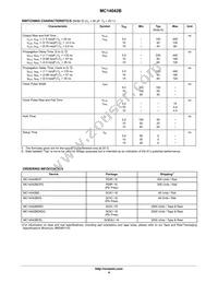 MC14042BDR2 Datasheet Page 4