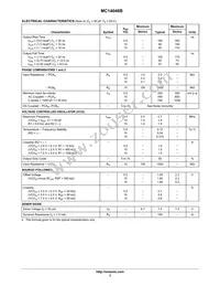 MC14046BFELG Datasheet Page 3