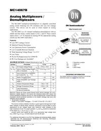 MC14067BCPG Datasheet Cover