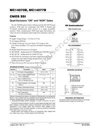 MC14070BFELG Datasheet Cover