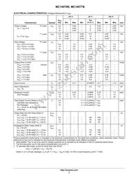 MC14070BFELG Datasheet Page 3