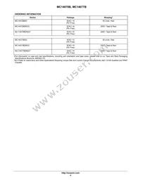 MC14070BFELG Datasheet Page 4
