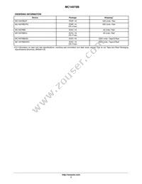 MC14076BDR2 Datasheet Page 3