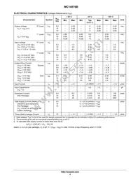 MC14076BDR2 Datasheet Page 4