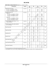 MC14076BDR2 Datasheet Page 5