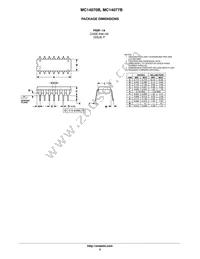 MC14077BFELG Datasheet Page 5